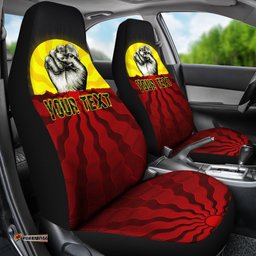 Custom Aboriginal Car Seat Covers, Black Lives Matter Sun Dot Painting