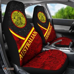 Car Seat Covers, Art Aboriginal Flag Seat Covers