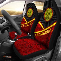 Car Seat Covers, Art Aboriginal Flag Seat Covers