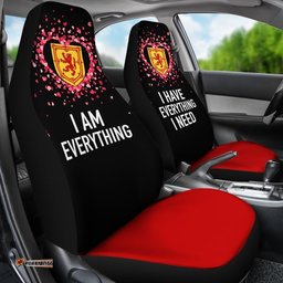 Scotland Car Seat Covers Couple Valentine Everthing I Need Set Of Two