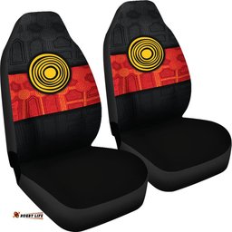 Aboriginal Car Seat Covers Aussie Indigenous Flag