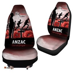 ANZAC Day Car Seat Covers We Will Remember Them Special Version