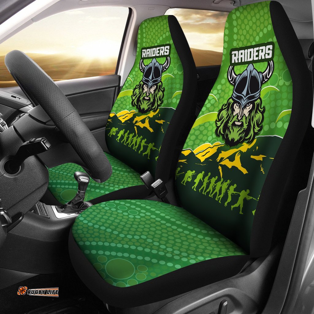 Canberra Raiders Car Seat Covers Anzac Country Style