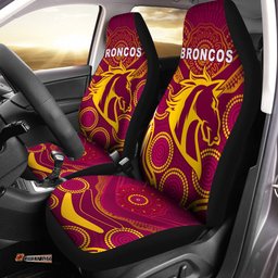 Broncos Indigenous Car Seat Cover