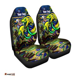 Eels Rugby Naidoc Week Car Seat Cover Custom Eels Getting Up, Standing Up, and Showing Up