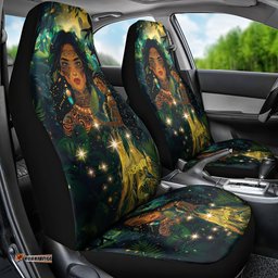 New Zealand Matariki Car Seat Cover Rongo Mori Wellbeing and Good Luck