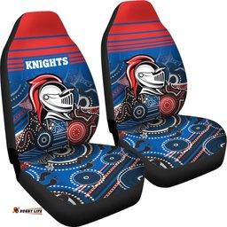 Knights Car Seat Covers Newcastle Aboriginal Horizontal Style 04