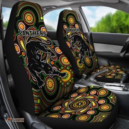 Penrith Car Seat Covers Panthers Indigenous Vibes 06