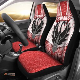 Sydney Car Seat Covers Indigenous Swans