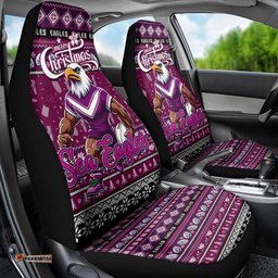 Sea Eagles Rugby Xmas Car Seat Cover Australia NRL Mascot