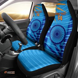 Custom India Cricket Car Seat Cover World Cup 3rd Champions Proud