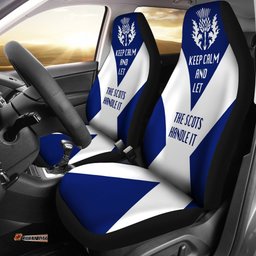 Scotland Car Seat Covers Set Of 2 Let The Scots Handle It