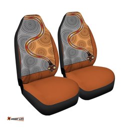 Aboriginal Car Seat Covers Indigenous Snake