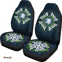 Scotland Car Seat Cover Thistle Celtic Car Seat Cover