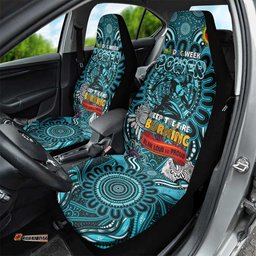 Port Adelaide Power NAIDOC Week 2024 Car Seat Cover Mascot Football
