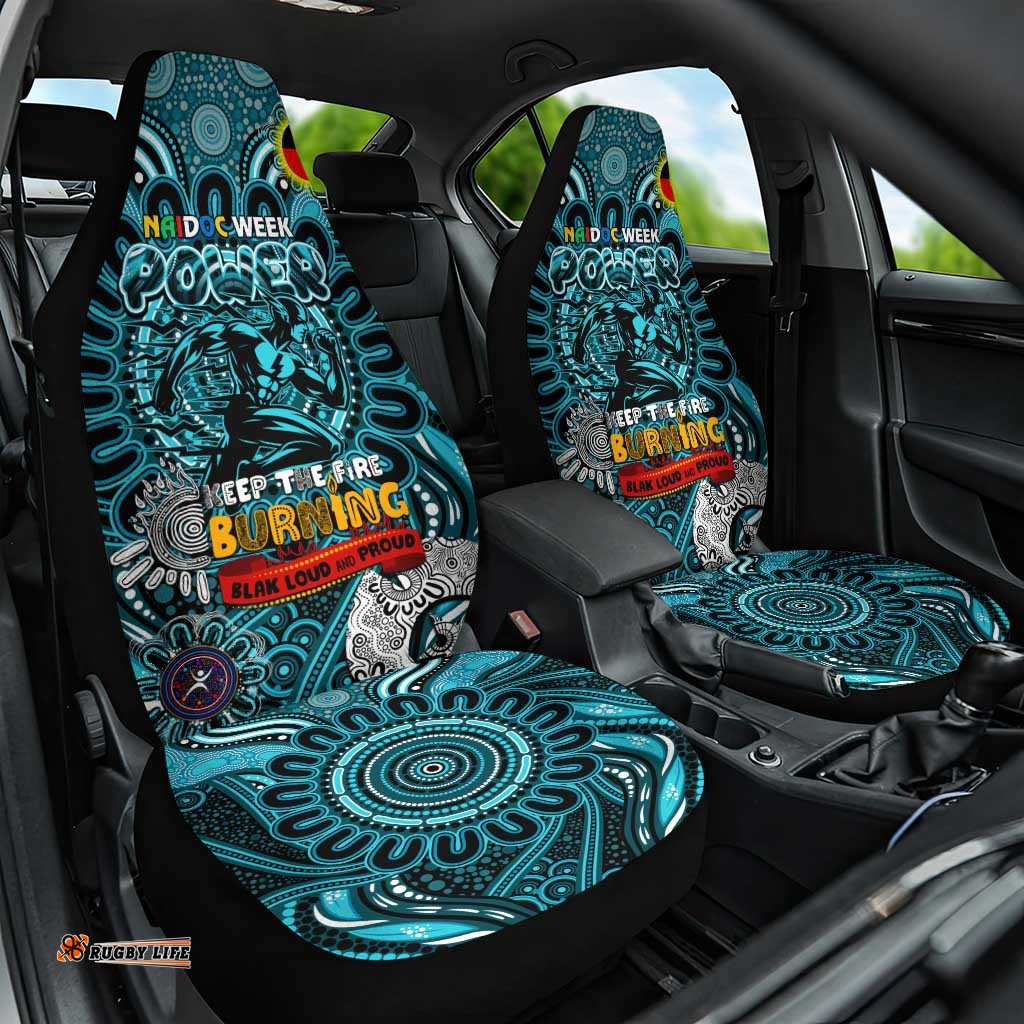 Port Adelaide Power NAIDOC Week 2024 Car Seat Cover Mascot Football