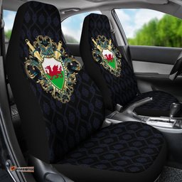 Wales Flag Car Seat Covers