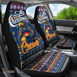 Crows Football Xmas Car Seat Cover Australia AFL Mascot