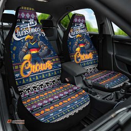 Crows Football Xmas Car Seat Cover Australia AFL Mascot