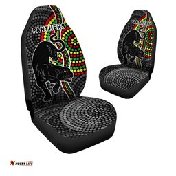 Panthers Car Seat Cover Simple Wild Indigenous