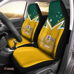 Car Seat Covers Australian Coat Of Arms National Color