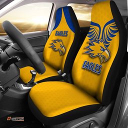 Eagles Car Seat Covers West Coast Gold