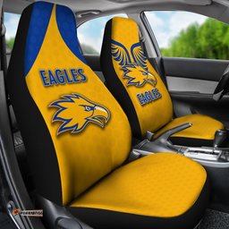 Eagles Car Seat Covers West Coast Gold