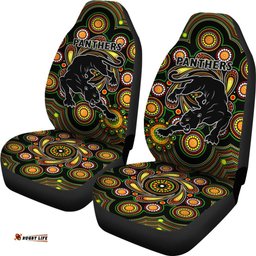 Penrith Car Seat Covers Panthers Indigenous Vibes 04