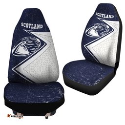 Scotland Rugby Car Seat Covers Celtic Scottish Rugby Ball Lion Ver