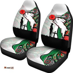 Rabbitohs Car Seat Covers Indigenous ANZAC Day