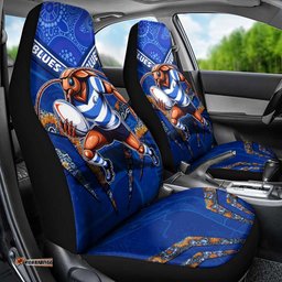 Personalised NSW Blues Car Seat Cover Mascot Rugby League