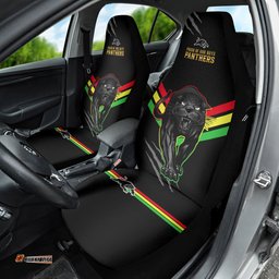 NRL Panthers Car Seat Cover Premiers Three Peat Proud Of Our Boys Black