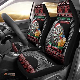 All I Want For Christmas Is Darts New Zealand Car Seat Cover
