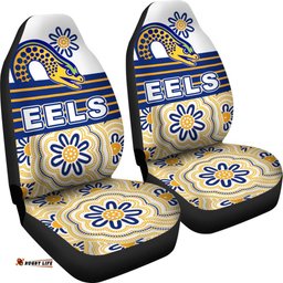 Eels Rugby Car Seat Covers Indigenous Parramatta Newest White 08