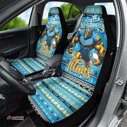 Titans Rugby Xmas Car Seat Cover Australia NRL Mascot