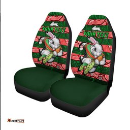 Custom Personalised Rabbitohs Rugby The Bunnies Aboriginal Car Seat Covers