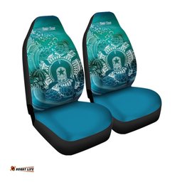 Custom Aboriginal Car Seat Covers, Torres Strait Islands in Wave
