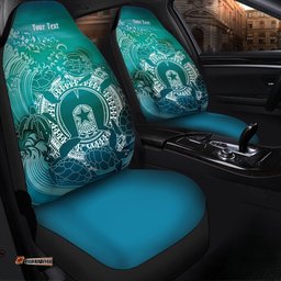 Custom Aboriginal Car Seat Covers, Torres Strait Islands in Wave