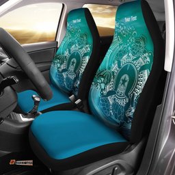 Custom Aboriginal Car Seat Covers, Torres Strait Islands in Wave