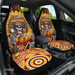 NAIDOC Week 2024 Tigers Car Seat Cover Mascot Rugby