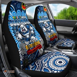 NAIDOC Week 2024 Bulldogs Car Seat Cover Mascot Rugby