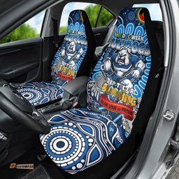 NAIDOC Week 2024 Bulldogs Car Seat Cover Mascot Rugby