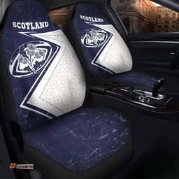 Scotland Rugby Car Seat Covers Celtic Scottish Rugby Ball Thistle Ver
