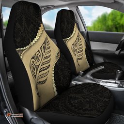 Paua Shell, Maori Silver Fern Car Seat Covers