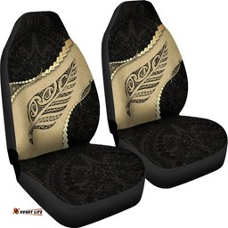 Paua Shell, Maori Silver Fern Car Seat Covers