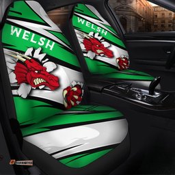 Wales Dragon Of Welsh Car Seat Covers Lode Style