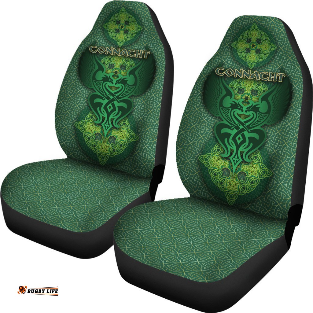Connacht Car Seat Covers Lads Celtic Eagles