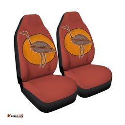 Aboriginal Car Seat Covers Indigenous Emu