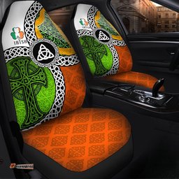 Ireland Legend Car Seat Covers Ireland With Circle Celtics Knot