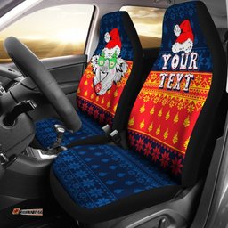 Custom Australia Christmas Car Seat Covers Bye Bye